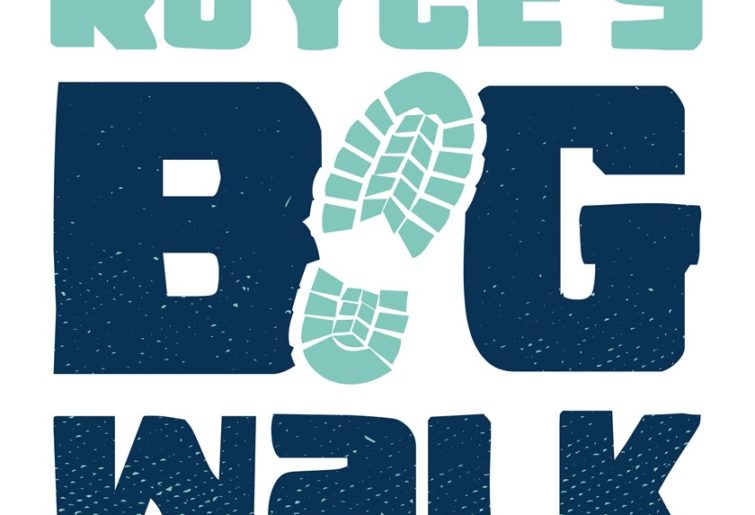 Royce Simmons' Big Walk for charity