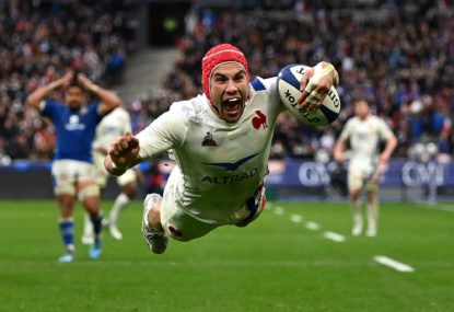 Favourites France fly past Italy with Villiere hat-trick