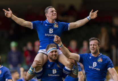 Italy deserve their place at the Six Nations table
