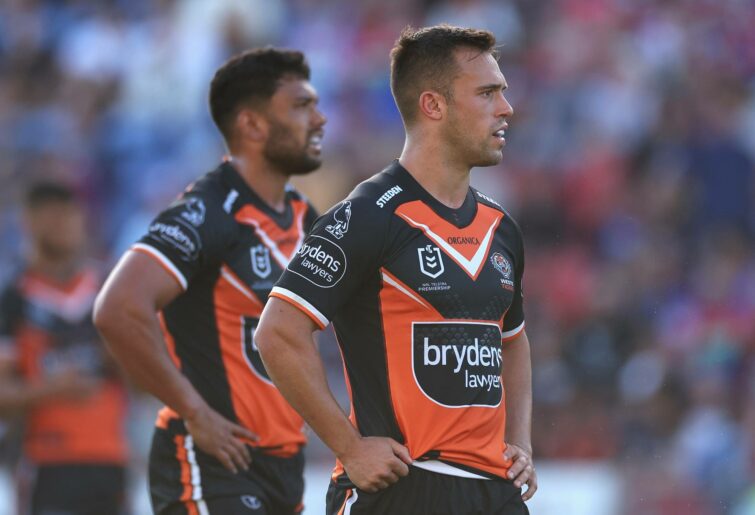 Luke Brooks of the Wests Tigers