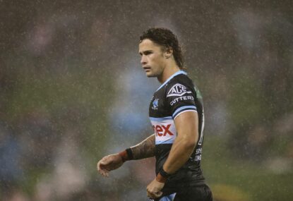 'I think they’ll be top four': Sharks send statement by sinking Dragons in wet Wollongong