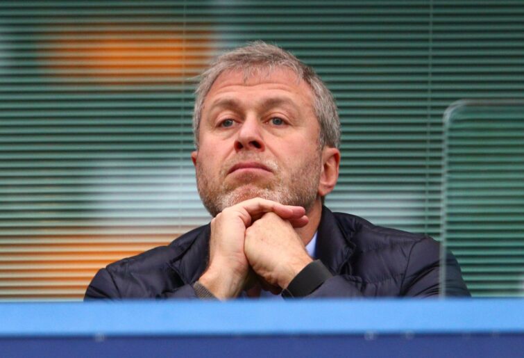 Chelsea owner Roman Abramovich is seen on the stand during the Barclays Premier League match between Chelsea and Sunderland at Stamford Bridge on December 19, 2015 in London, England. (Photo by Clive Mason/Getty Images)