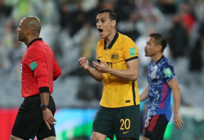 The Socceroos won't win on the pitch when all the focus is what happens off it