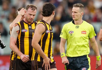 BRETT GEEVES: Round 5 was a s--t show and ludicrous spate of 50m penalties  threatens to derail AFL season