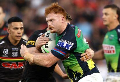 NRL NEWS: Raider sorry for Anzac disrespect, Dolphins poach Cowboy, Bellamy pushes Papi for Blues