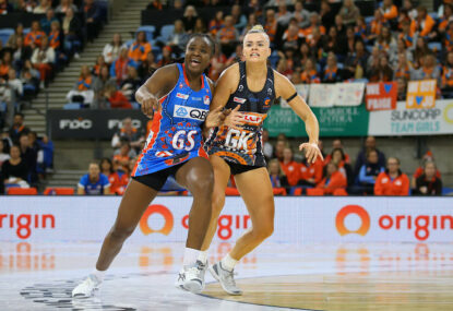 'Netball is where I feel most me': Matilda McDonell from Giants Netball