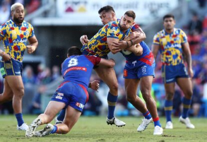 'Sorry': Ponga and O'Brien apologise to fans after pathetic Knights thrashed by Parra