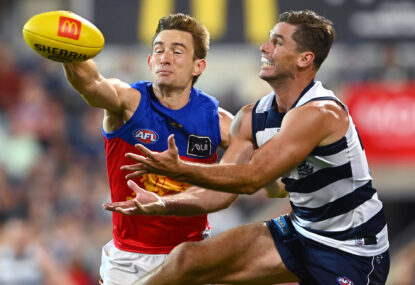 AFL Friday Footy Fix: No place like home for the Cats... but Harris Andrews should have 'done a Grimes'