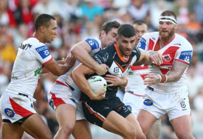 Griffin hails 'learned lessons' after Dragons hunt down Tigers for third win in a row