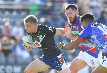 Ponga returns to form ahead of Origin as Knights hand Warriors fourth loss on spin