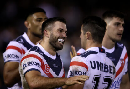 Tedesco sends Origin warning with masterful display in Roosters' big win