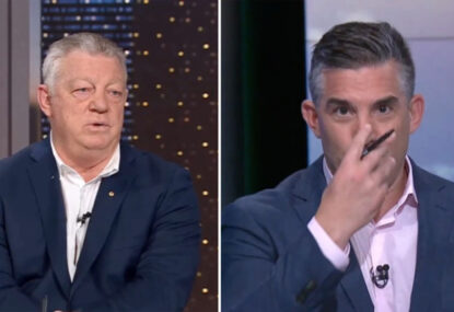 'Not laughing now Phil': NRL 360 knock just about all of Gould's claims on Barrett departure