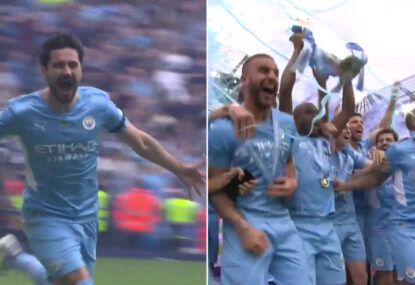 Man City crowned Premier League champs after five of the craziest minutes in EPL history