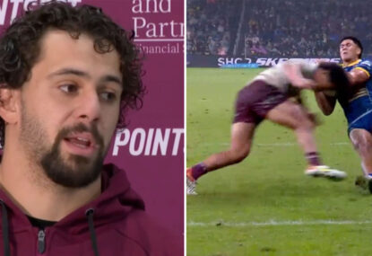 'Don't want to hear it': Manly still seething over controversial high-tackle call