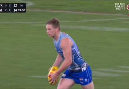 Jack Ziebell left red-faced in 250th game with embarrassing blooper