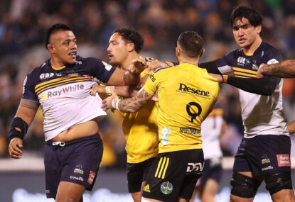 Rope a dope: How the Brumbies outboxed the Hurricanes