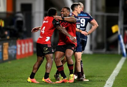 'What do we do next?': How Mo'unga and the Crusaders sucked the life out of  Reds