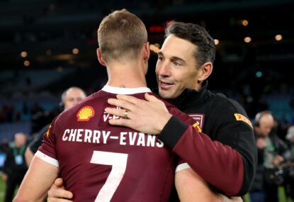 'He's a passionate bugger': Why Slater can translate first-up Origin success into NRL coaching career