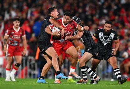 Manu breaks world record as NZ dominate Tonga in long-awaited return to Auckland