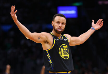 Curry catches fire with another masterclass as Warriors square NBA finals 2-2