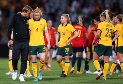 Spain 7, Matildas 0: 'Why this, why now' is the question as coach's kids destroyed