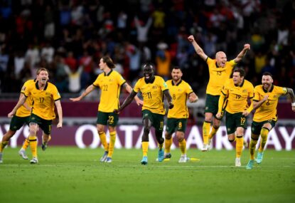 The Socceroos can advance beyond the group stage at the World Cup
