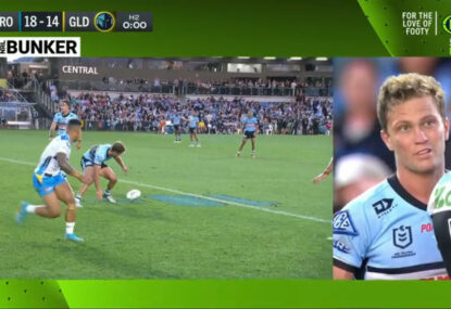 Bunker denies Titans wonderful end-to-end consolation try by the barest of margins