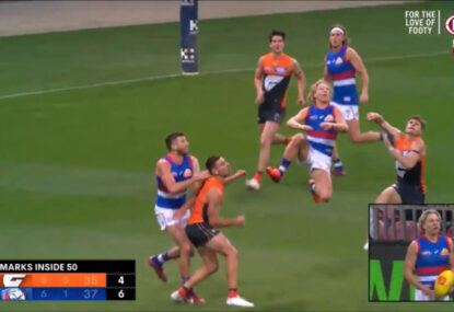 Did Cody Weightman 'do a Toby Greene' while taking this speccy?