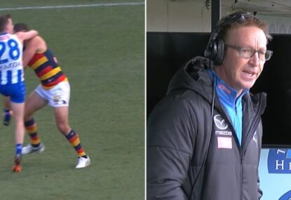 David King furious David Noble didn't drag Roo after hugely silly moment