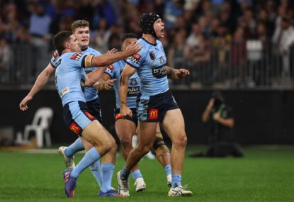 'One hell of a player': Cleary masterclass leads NSW to crushing win to set up Origin decider