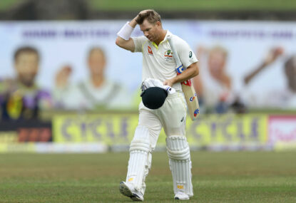 Time for Warner's ban to end: Chappell