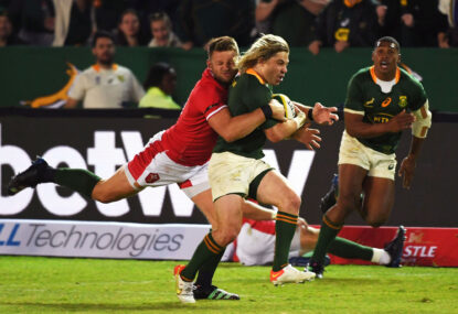 Clutch penalty secures Springboks thrilling win over Wales