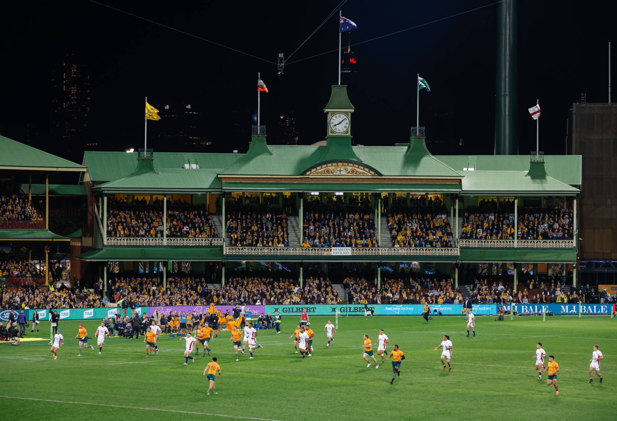 SYDNEY, AUSTRALIA - JULY 16: General view during game three of the International Test match series between the Australia Wallabies and England at the Sydney Cricket Ground on July 16, 2022 in Sydney, Australia. (Photo by Hanna Lassen/Getty Images)