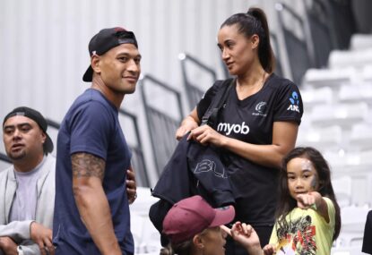 NRL News: Folau's wife blasts 'hypocrite' V'landys, Manly seven told not to attend, Sam takes Souths over Dolphins