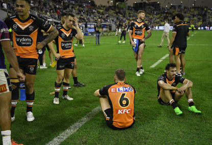 'We know it, everyone knows it': Tigers drop legal threat over bunker blunder but deliver backhander to NRL