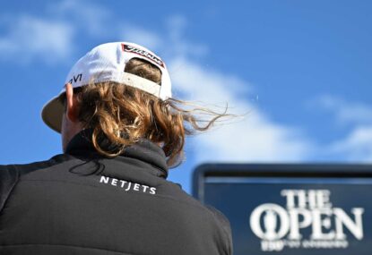 The Open Round 2: Inspiration and the mullet