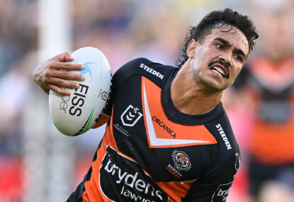 Wests Tigers vs Newcastle Knights: NRL live scores