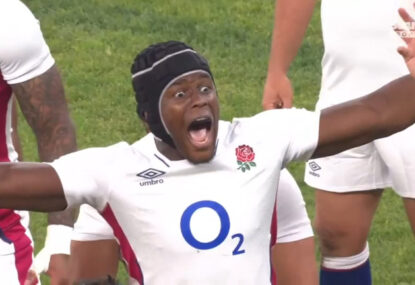 LISTEN: England get warned for screaming too loud on Aussie lineout