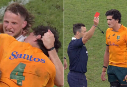 Swain sent for headbutt as Stan crew debate 'ridiculous' officiating approach to baiting