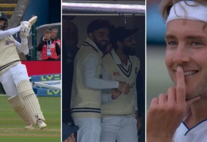 'Absolute CARNAGE!' Broad loses the plot as Bumrah clobbers the most expensive Test over EVER