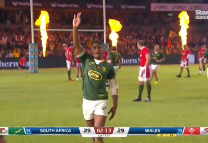 Boks win thriller after siren as depleted Wales kick the ball away with 20 seconds left