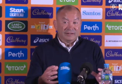 Eddie Jones dead set on not using ref as an excuse, despite blaming him for 'evening game up'