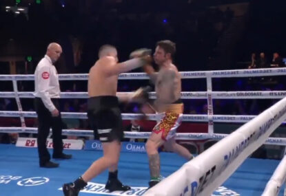 WATCH: Aussie middleweight lands as pure a knockout blow 'as you'll ever see'