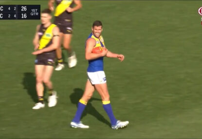 Eagles' season in a nutshell as siren costs Jack Darling early shot in 250th game