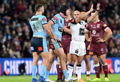 KURT GIDLEY: Maroons deserved win, Blues weren't complacent but what was Burton meant to do after getting hit?