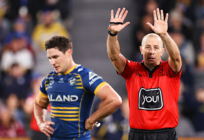 How the treatment of NRL referees flows down to the grassroots