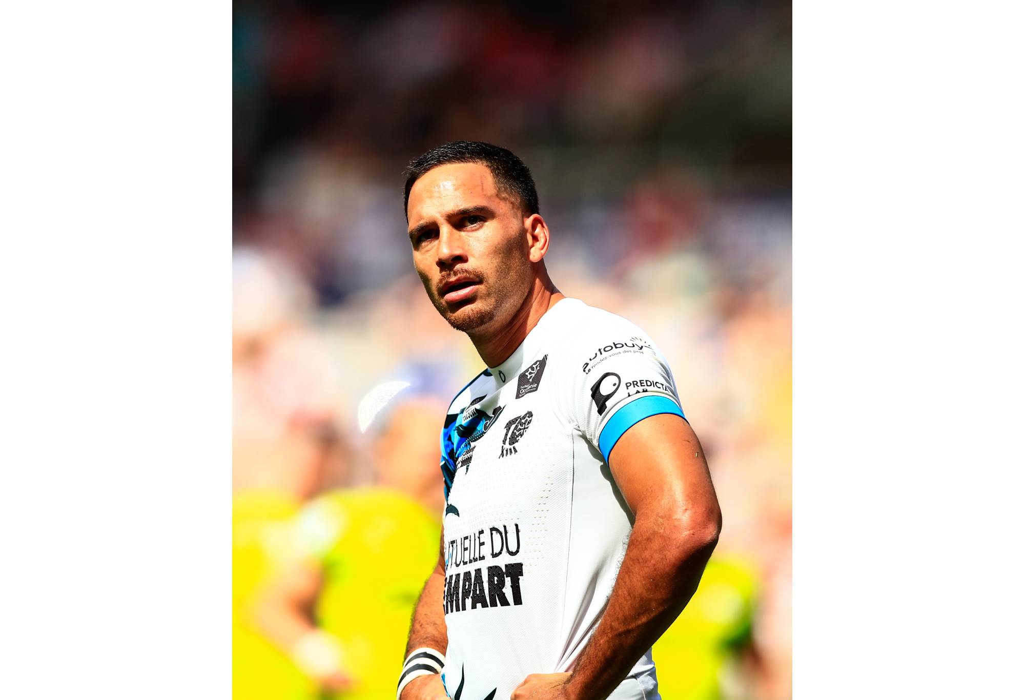 NEWCASTLE UPON TYNE, ENGLAND - JULY 09: Corey Norman during the Betfred Super League Magic Weekend match between Wakefield Trinity and Toulouse Olympique XIII at St James' Park on July 9, 2022 in Newcastle upon Tyne, England. (Photo by Lee Parker - CameraSport via Getty Images)