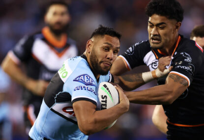 Sharks edge closer to a top-two finish after downing Tigers