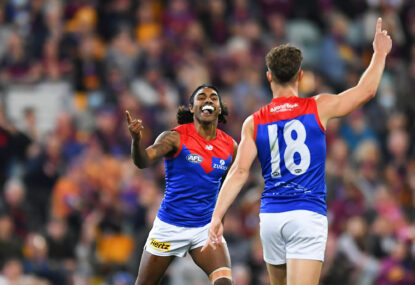 AFL Friday Footy Fix: Melbourne prove it's still their flag to lose as Zorko's 'faux tough' Lions get humiliated