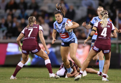 Women's Origin needs long-term vision around timing on calendar, three-game series - and a CBA deal would be nice